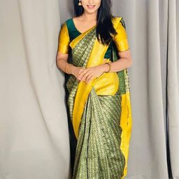 SHOP DROP Ethnic Motifs Zari Pure Silk Banarasi Saree-picture-51