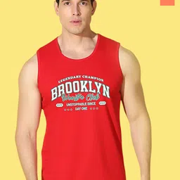 WOOSTRO Pack Of 2 Printed Combed Cotton GymInnerwear VWS26(ENJOY ORANGE)(BKLN RED)-image-76