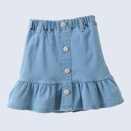Mark & Mia Girls High Waist A-Line Knee Length Skirt-image-26