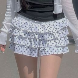 StyleCast Printed Flared Mini Skirt-image-18