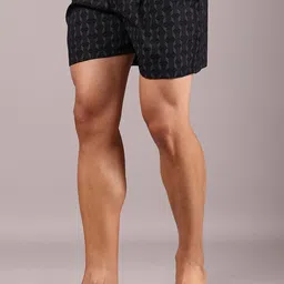 V-Mart Men Geometric Printed Regular Shorts image 2