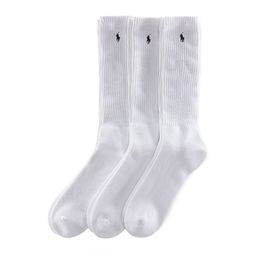 Polo Ralph Lauren Men's Pack Of 3 Pure Cotton Calf-Length Socks-image-99