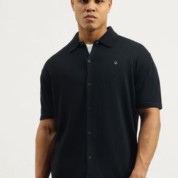 United Colors of Benetton Spread Collar Pure Cotton Casual Shirt-picture-36