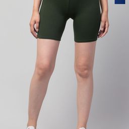 HIRRUX Women Skinny Fit Low-Rise Cycling Sports Shorts-picture-33