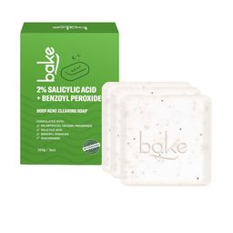 BAKE Set Of 3 2% Salicylic Acid Body Acne Clearing Soap With Niacinamide - 100 g Each-45