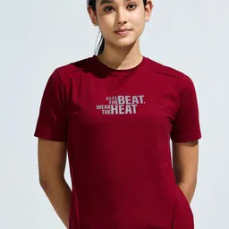 DOMIN8 Women Printed Regular Fit Tshirt-image-53