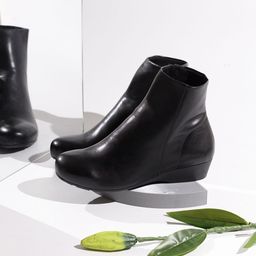 Inc 5 Women Round Toe Wedge Heel Ankle Boots-54