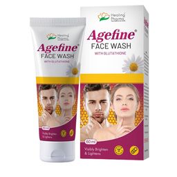Healing Pharma Set Of 2 Agefine Face Wash With L Glutathione- 60ml Each-0