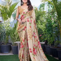Lookmark Pure Chiffon Saree-27