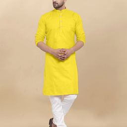 VS MALL Mandarin Collar Straight Kurta-image-95