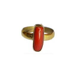 GenZcomplex Gold-Plated Moonga Studded Finger Ring-48