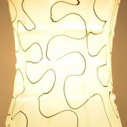 Somil Premium Designer Glass Wall / Night Lamp Elegant & Stylish Dcor Accent for Modern Interiors, color- Black, White, Size:- 18 X 26 X 28 CM-image-91