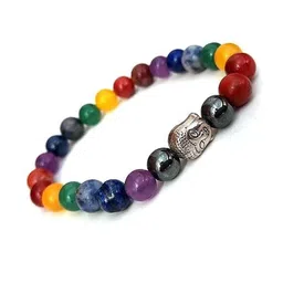 VIBESLE Unisex Brass Crystals Multistrand Bracelet-26