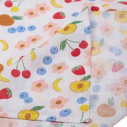 My Milestones Set Of 2 3 In 1 Muslin Swaddle Wrapper image 3