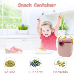 elephantboat 550ML Baby Formula Dispenser with Scoop and Leveller, Foodgrade PP Double Layer - PP material image 5