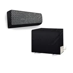 The Furnishing Tree Split AC Cover Set of Indoor and Outdoor Unit Used for 1 Ton Panasonic CS/CU-RU-image-57