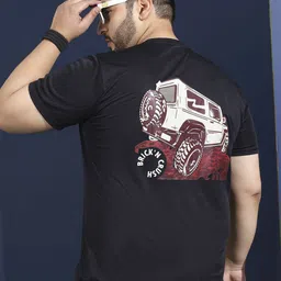 bigbanana Plus Size Graphic Printed Short Sleeves Dri-FIT T-shirt-image-95