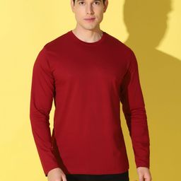 WOOSTRO Men Cut Outs Slim Fit T-shirt-image-93