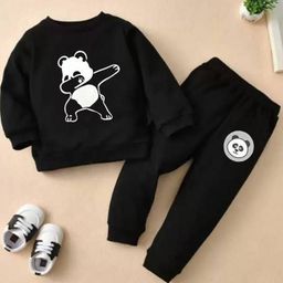 Shrebala Unisex Kids Printed T-shirt with Pyjamas-10