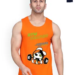 SLOWLORIS Pack of 2 Combed Cotton Gym Innerwear Vests-picture-4