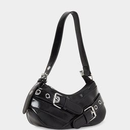 Styli PU Half Moon Shoulder Bag-22