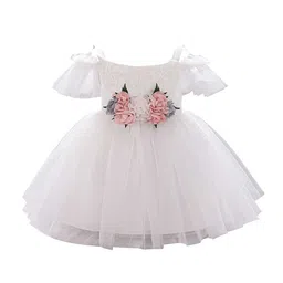 StyleCast x Revolte Girls Solid A-Line Dress-28