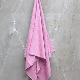 BOMBAY DYEING Pink 4 Piece Cotton 400 GSM Towel Set-88