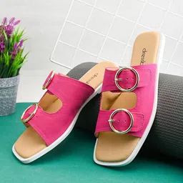 DressBerry Women Open Toe Casual Flats-image-44