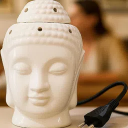 POOKIEMOON Set Of 2 Lavender Aroma Oils With Buddha Diffuser 10ml Each image 3