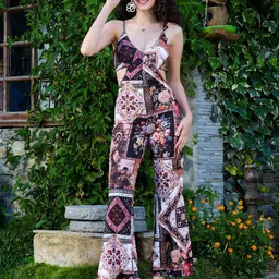 BAESD Printed Basic Jumpsuit-picture-0