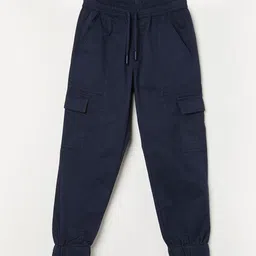 Fame Forever by Lifestyle Boys Cotton Regular Fit Joggers Trousers-image-74