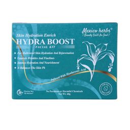Mexico herbs Hydra Boost Facial Kit For Intense Hydration & Glowing Skin - 60 g-50