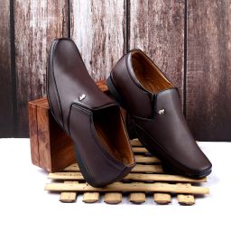 Synthetic| Lightweight| Comfort| Slip On For Men-image-1