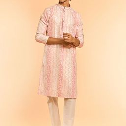 Diwas by Manyavar Men Striped Kurta with Pyjama-image-19