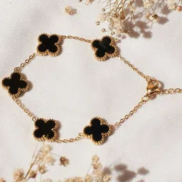 JEWILLEY Women Gold-Plated Link Bracelet-image-44