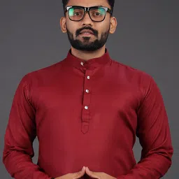 BAESD Boys Mandarin Collar Straight Kurta image 5