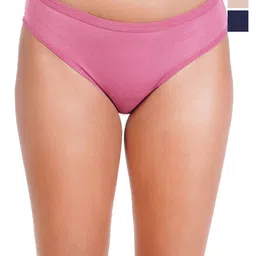 Liigne Pack Of 3 Cotton Mid-Rise Basic Briefs VCPC1933-XS-image-74