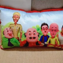 Fiber Filled Microfibre Toons & Characters Baby Pillow Pack of 1-image-46