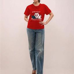 Zink London Women Printed T-shirt-image-95