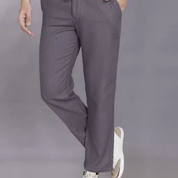 DIVISIVE Men Relaxed Loose Fit Easy Wash Trousers-image-94