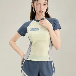 LULU & SKY Round Neck Short Sleeves T-Shirt With Shorts Co-ords-picture-26