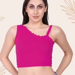 Moda Rapido Women Ribbed Shoulder Straps Sleeveless Tank Crop Top-image-64