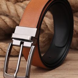 Killer Men Reversible Textured Belt With Tang Closure-2