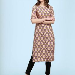 ethnic basket Cotton Embroidered Kurta-picture-33