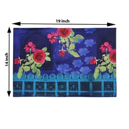 PENTADECO Set Of 6 Blue & Pink Printed Table Placemats image 5