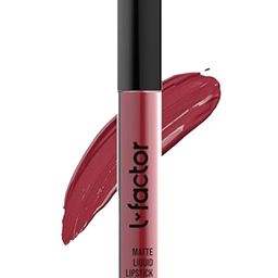 L Factor Cosmetics New York Matte Liquid Matt Lipstick - 5ml - Poppy's Kiss-3