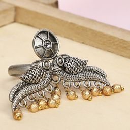 Sangria Peacock Design Tribal / Afghan Theme Finger Ring-37