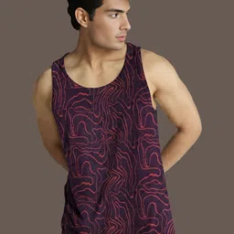 KELONBRO Printed Round Neck Gym Vest MR-AOPVEST-V1S-picture-52