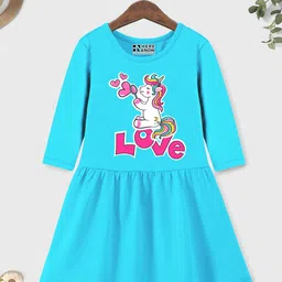 HERE&NOW Print Fit & Flare Dress-picture-40