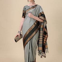 DIVASTRI Woven Design Zari Mysore Silk Saree-image-86
